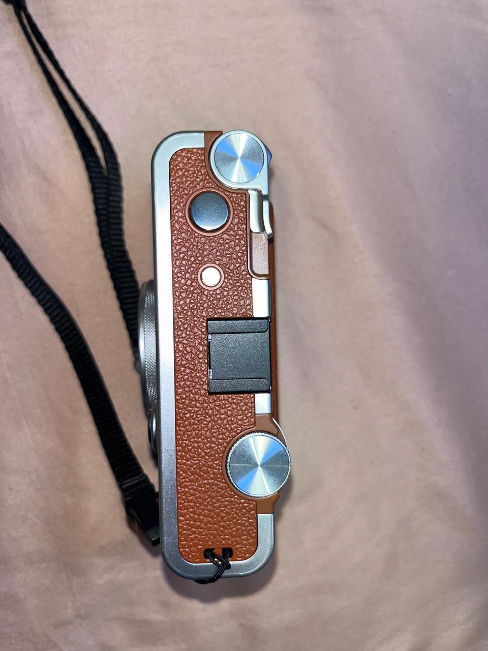 Fujifilm Instax Mini EVO Hybrid Instant Camera - Brown