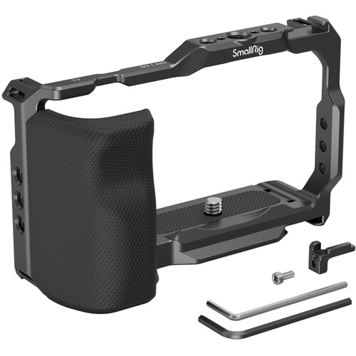 SmallRig Camera Cage with Grip for Sony ZV-E10  Black - 3538