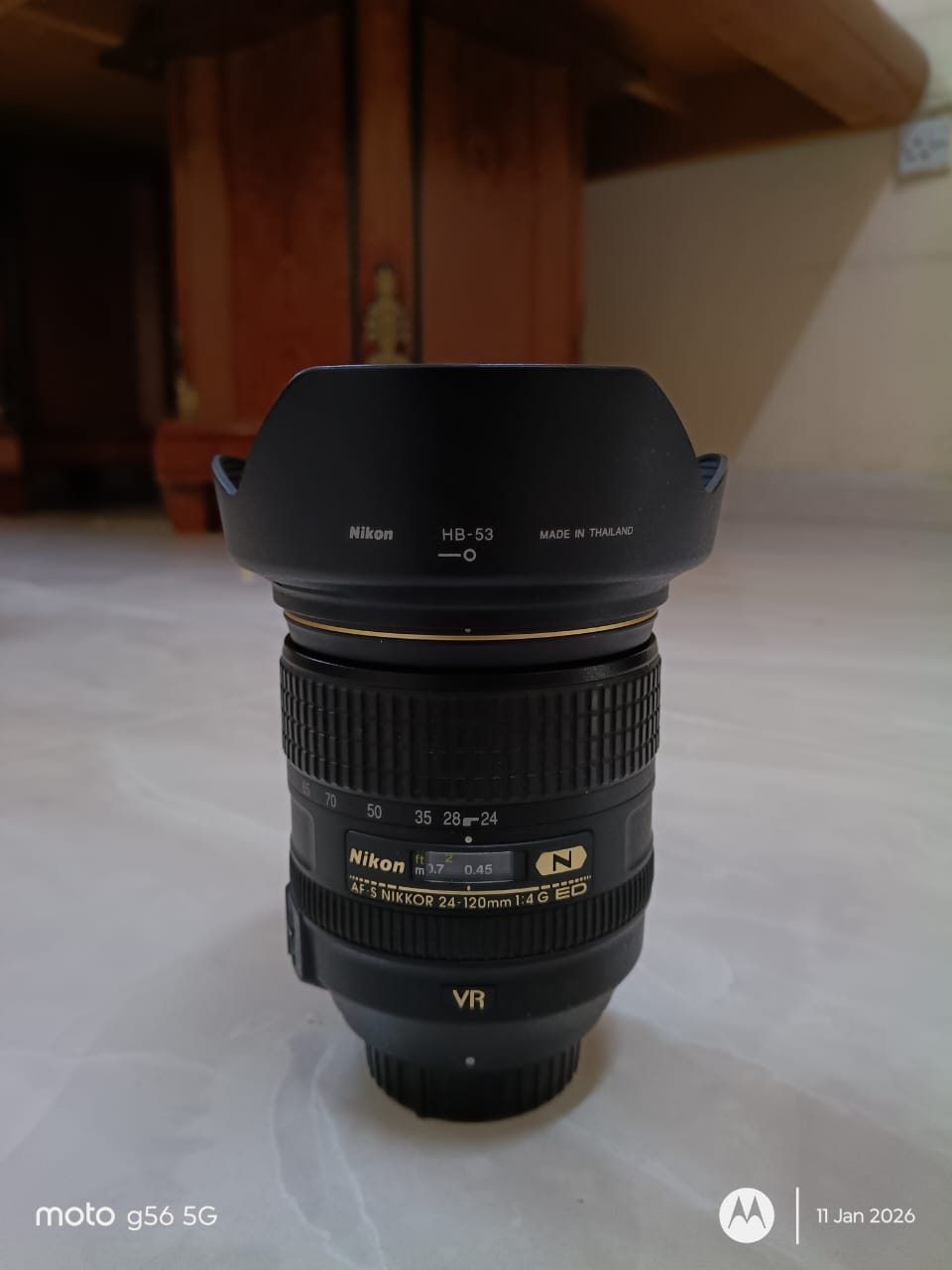 Nikon 24-120mm F4G Ed VR Lens